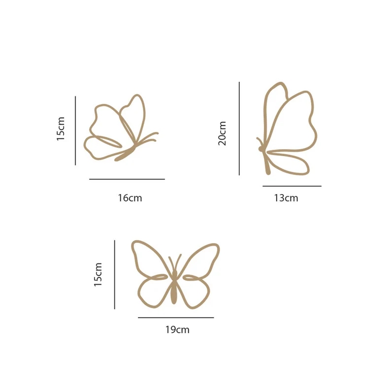 Letrero de mariposas de madera - Baby Nursery Letters reseña y precio