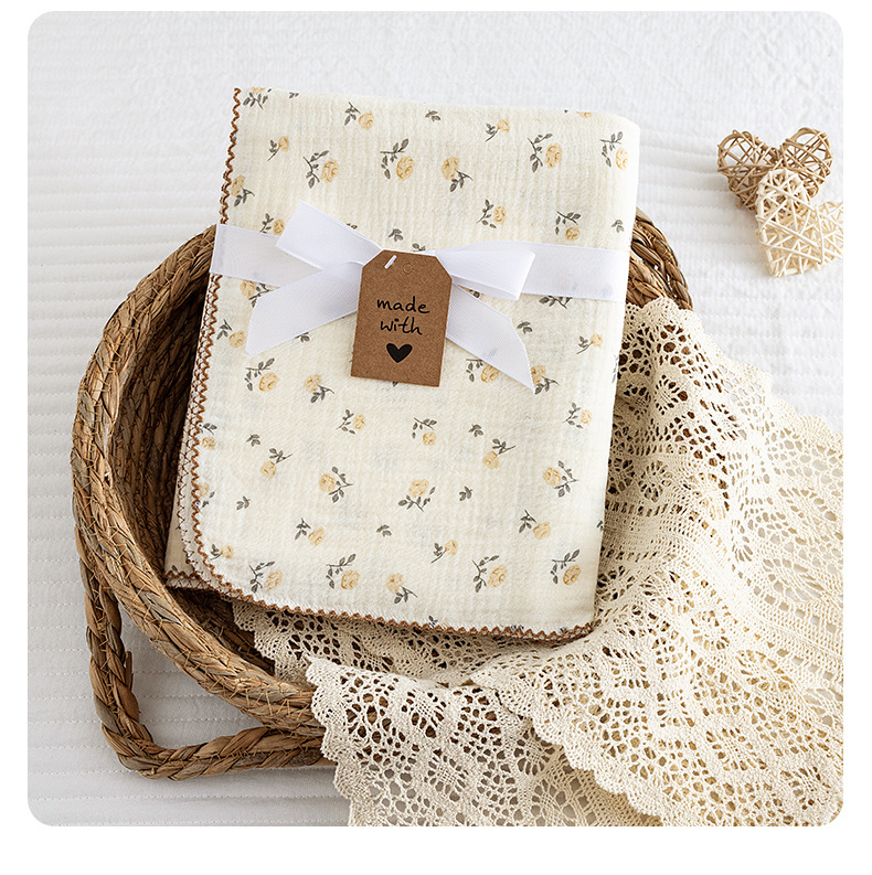 Manta de muselina para bebé de - Baby Girl Nursery Quilt reseña y precio