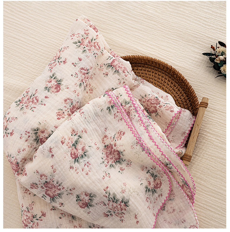Manta de verano para bebé, man - Baby Girl Nursery Quilt reseña y precio