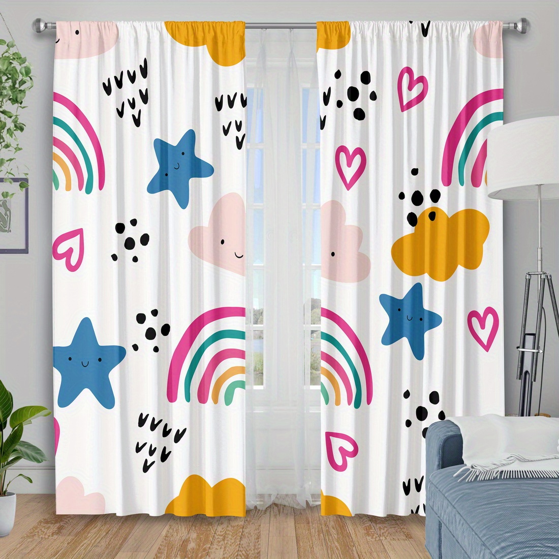 Cortina Infantil con Lindos Ar - Baby Nursery Youtube reseña y precio