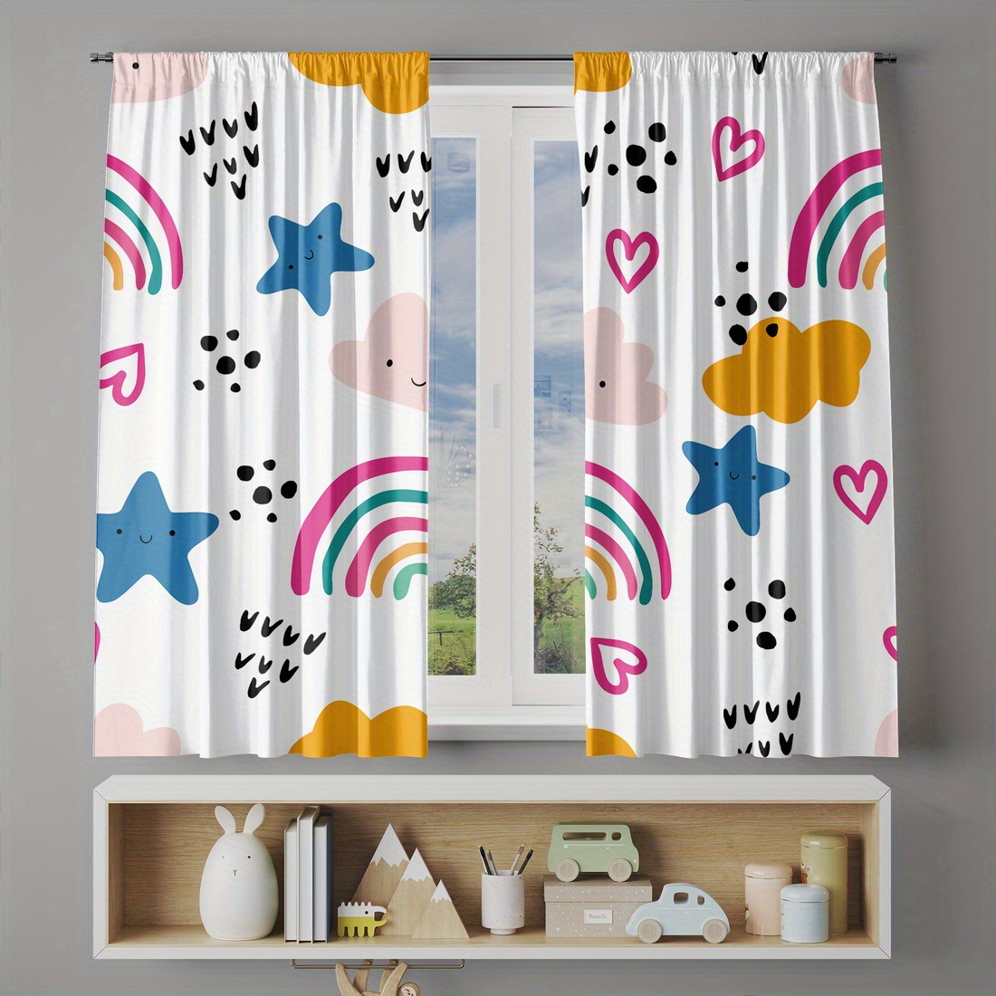 Cortina Infantil con Lindos Ar - Baby Nursery Youtube reseña y precio
