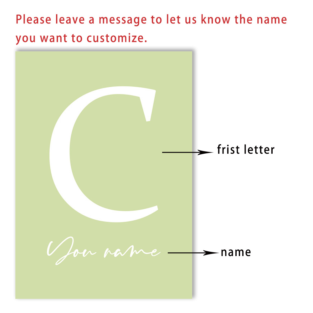 Póster con nombre personalizad - Baby Name Wall Art reseña y precio