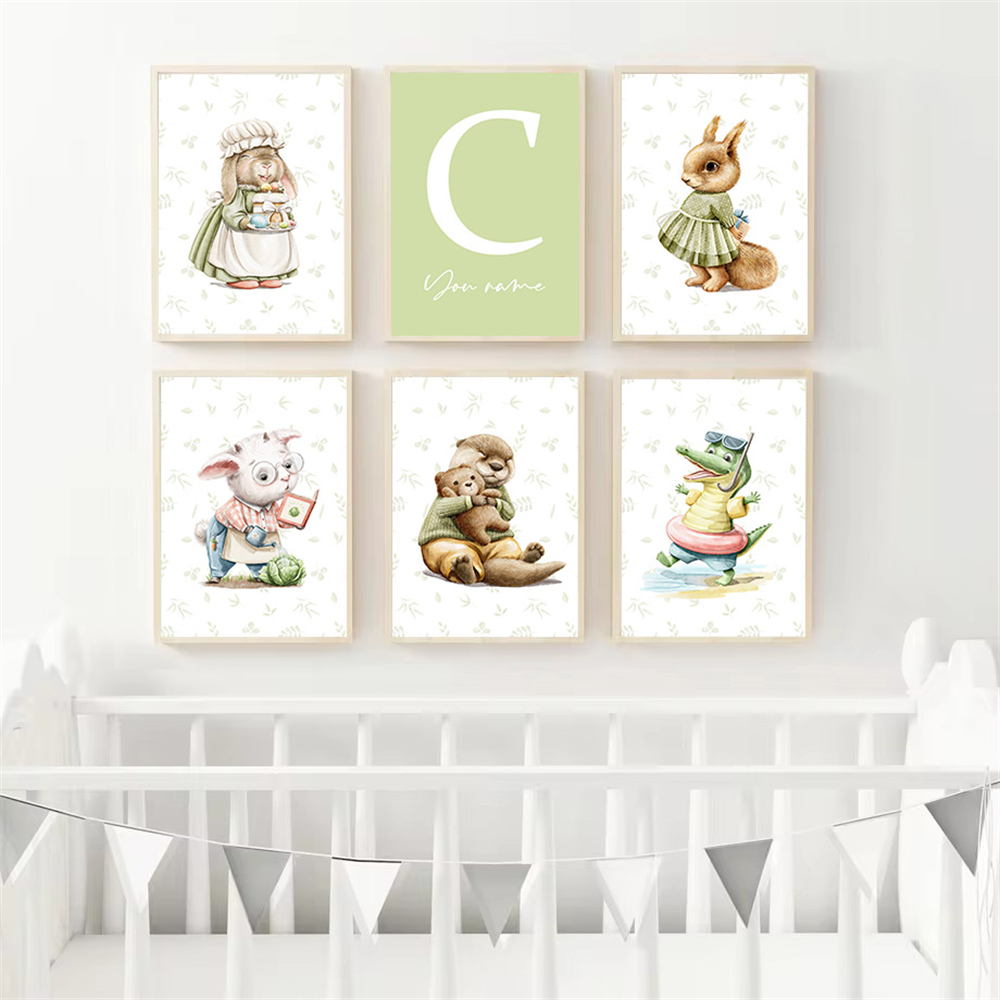 Póster con nombre personalizad - Baby Name Wall Art reseña y precio