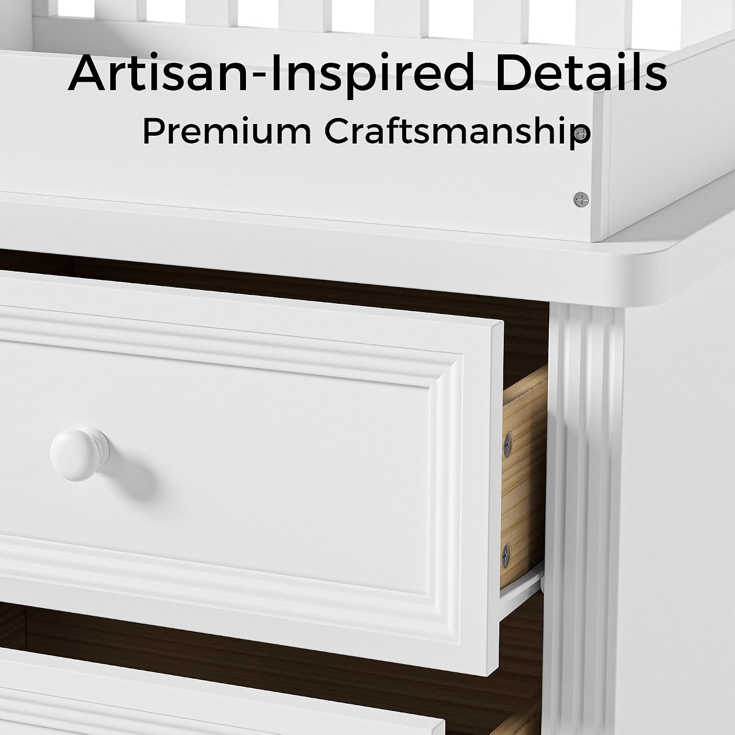 Cambiador de Bebé con Cómoda,  - Baby Nursery Dresser Changing Table reseña y precio