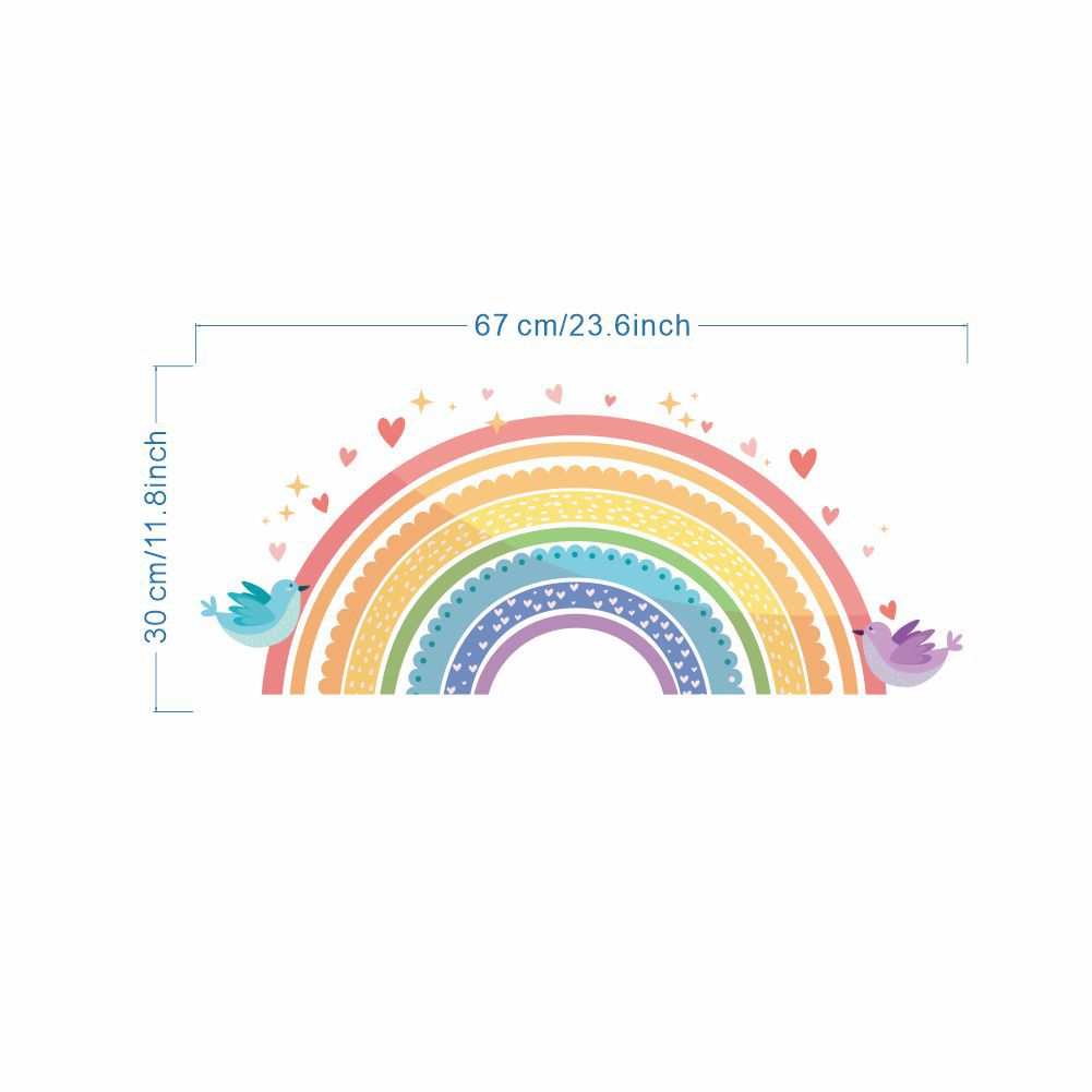 Pegatinas de pared coloridas c - Baby Nursery Package reseña y precio