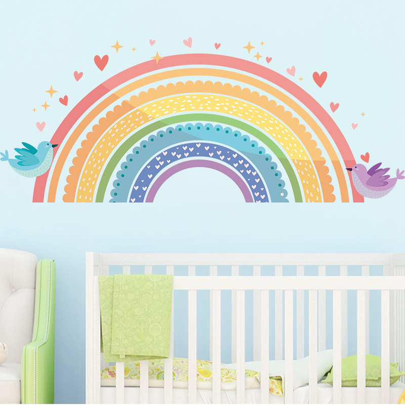 Pegatinas de pared coloridas c - Baby Nursery Package reseña y precio