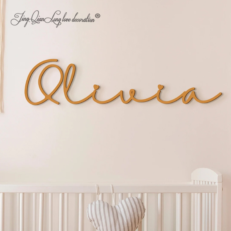 Letrero de Madera Personalizad - Baby Nursery Letters reseña y precio