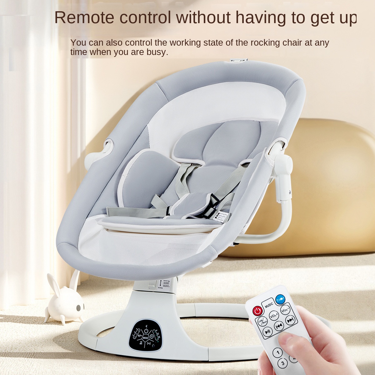 Cuna mecedora para bebé, meced - Baby Nursery Rocking Chair reseña y precio