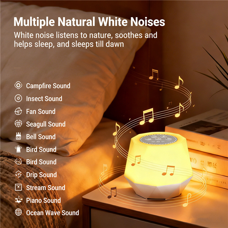 Máquina de Ruido Blanco con Lu - Baby Nursery Colors reseña y precio
