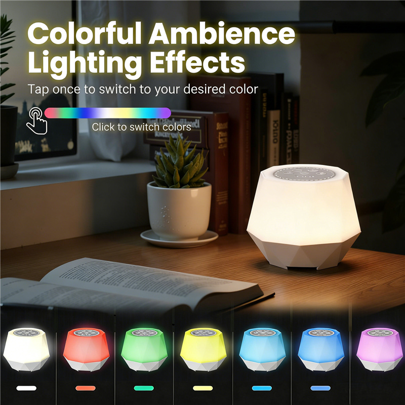 Máquina de Ruido Blanco con Lu - Baby Nursery Colors reseña y precio