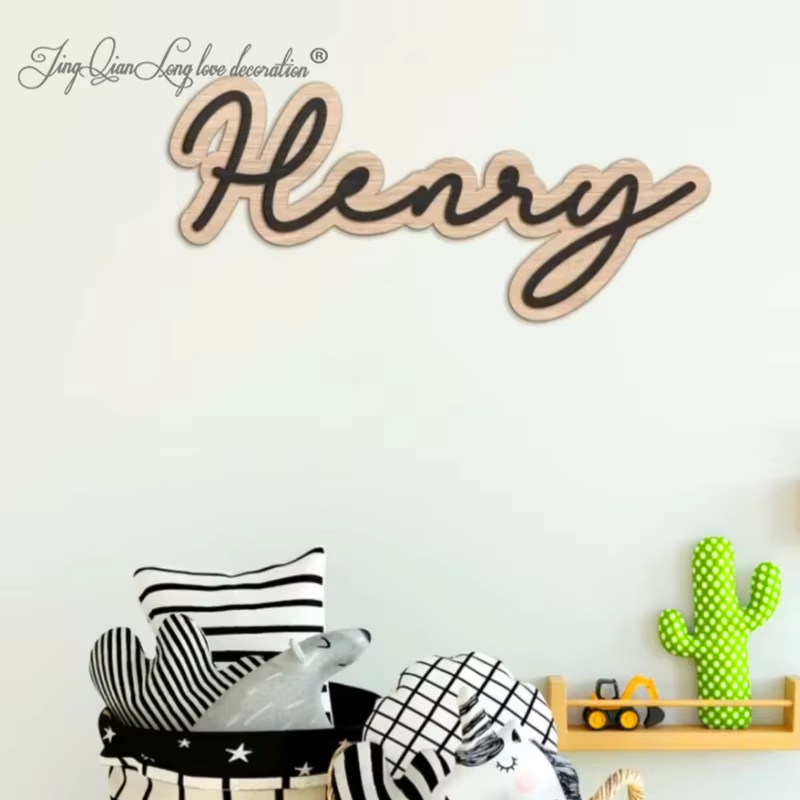 Letrero de madera personalizad - Baby Nursery Letters reseña y precio