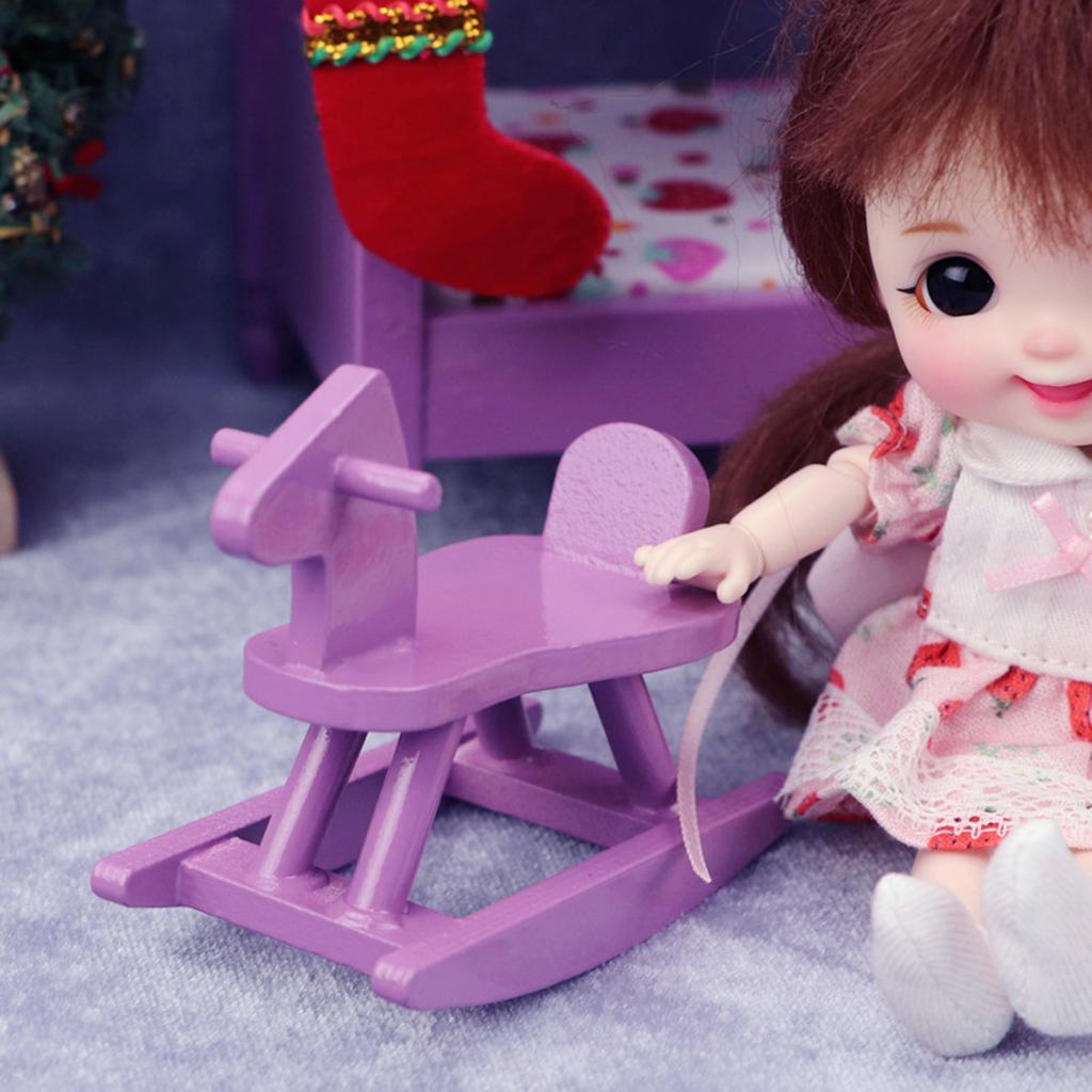 Miniatura de Caballito Mecedor - Baby Nursery Rocking Chair reseña y precio