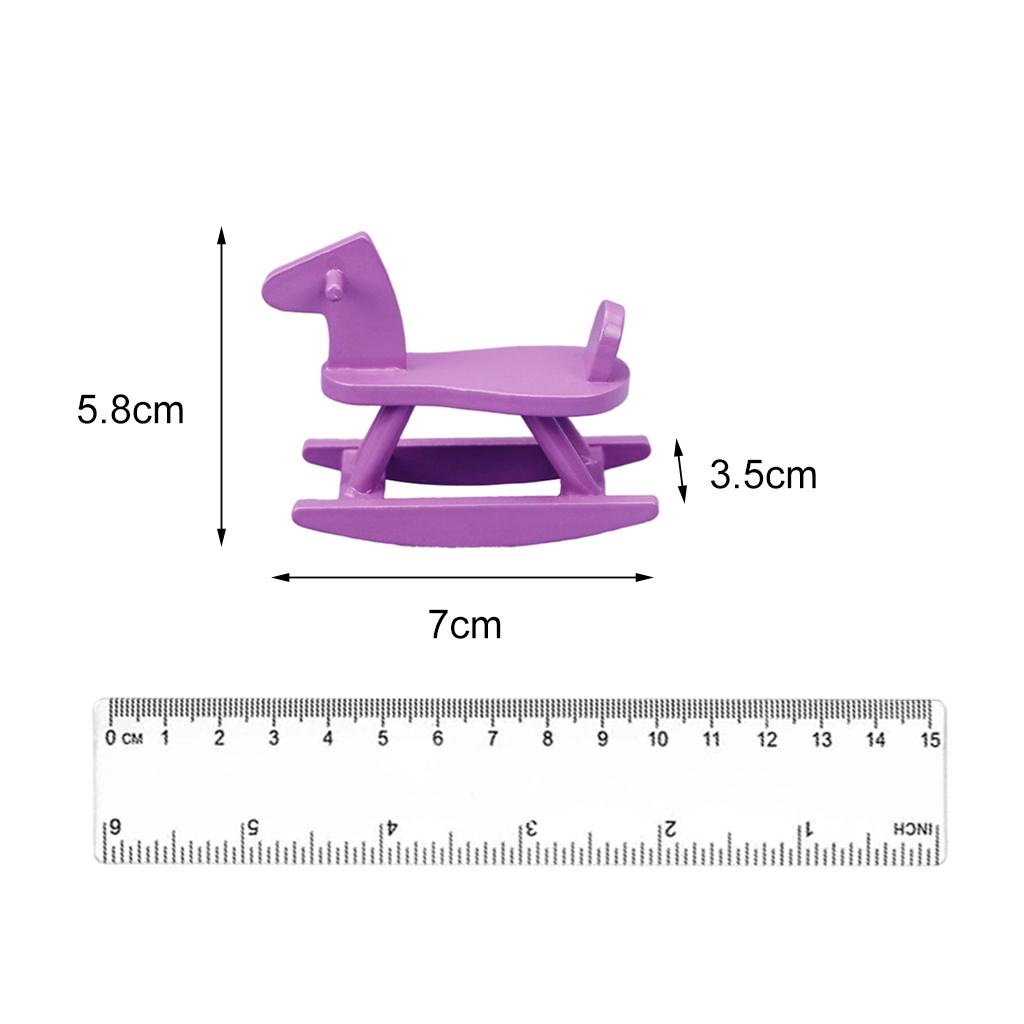 Miniatura de Caballito Mecedor - Baby Nursery Rocking Chair reseña y precio